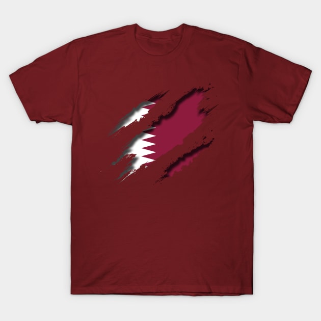 Qatar Shredding T-Shirt by blackcheetah